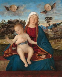 Vittore Carpaccio - Virgen y niño bendiciendo de Vittore Carpaccio